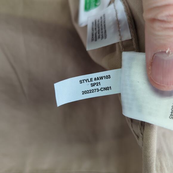 J.Crew Ruffled Chino Chore Jacket AW103 Button Front Utility‎ Women's Size Small - Picture 9 of 9